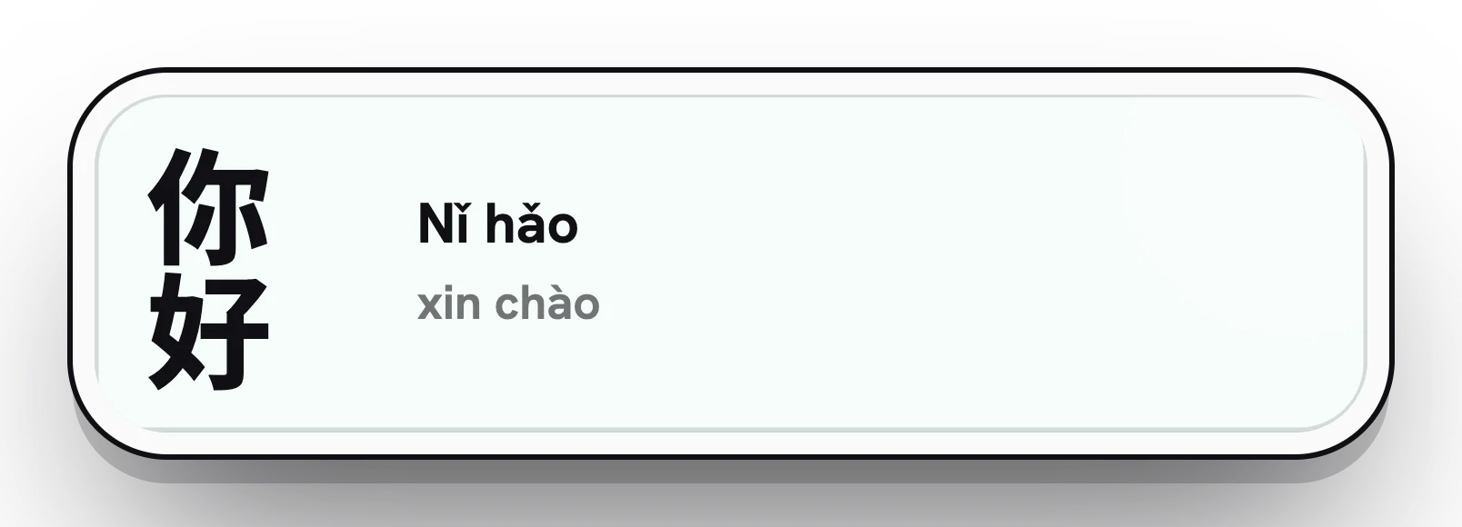 你好 lúc đầu: pinyin nǐ hǎo và nghĩa “xin chào”