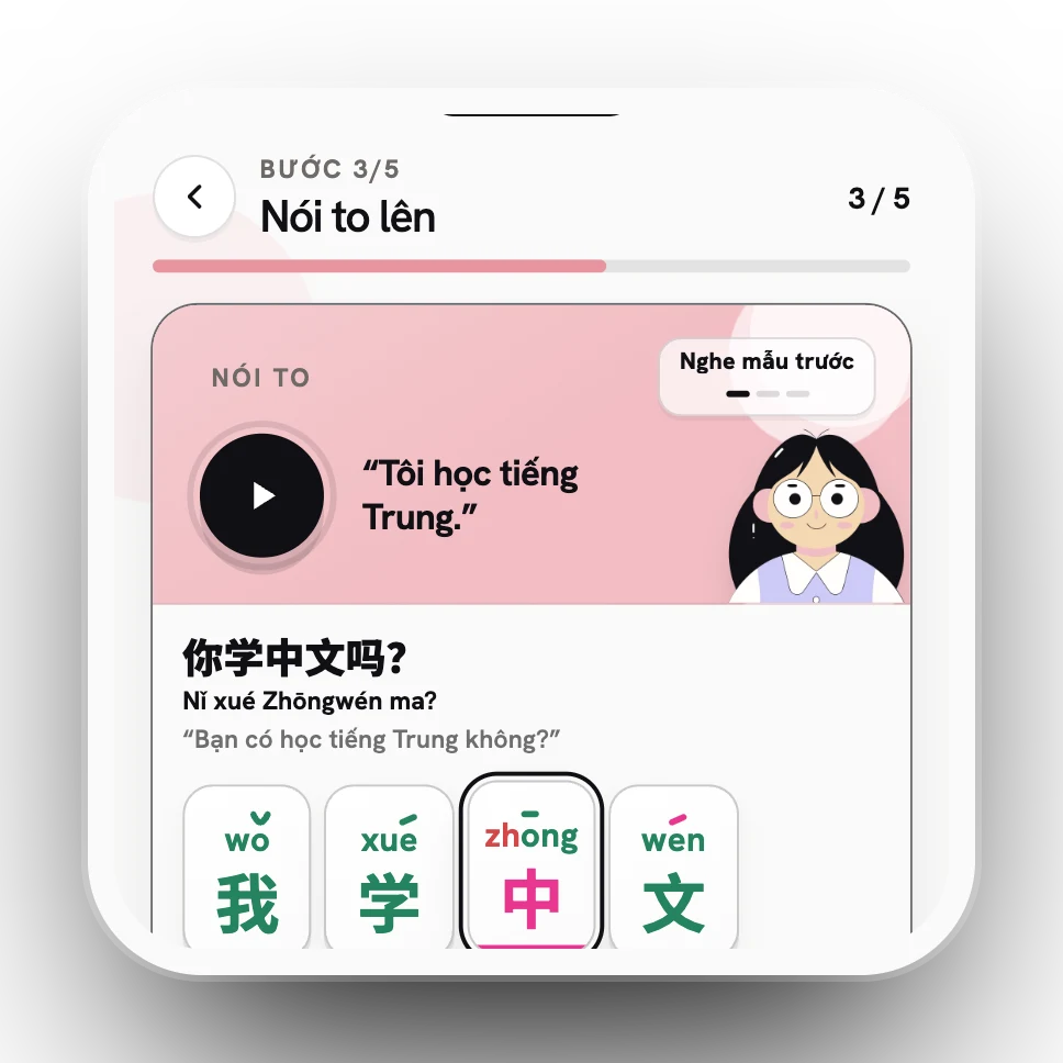 Dạng bài Nói to